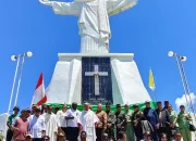Patung Kristus Raja Pulau Habe Mirip Rio de Janeiro, Merauke Siap Jadi Tuan Rumah Kongres PMKRI Tahun 2024