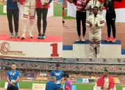 Atlet Pelatnas Atletik Desentralisasi Mimika Raih Empat Medali di Singapura Terbuka