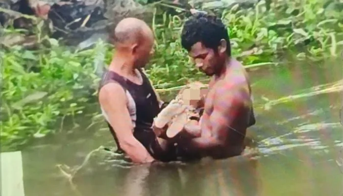 Ditemukan Meninggal Dunia, Jenazah Bocah yang Terbawa Banjir di Jalan Pendidikan Timika Dievakuasi ke RSUD Mimika
