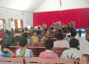 Program Kampung Fokus Untuk Masyarakat Amungme-Kamoro, YPMAK Gelar Sosialisasi di Gereja Jemaat Galilea 