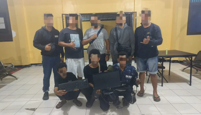 Curi 11 Unit Komputer, Polres Mimika Tangkap Dua Siswa SMP, Pelaku Penadahan Ikut Diamankan