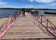 Tahun 2023, YPMAK Melalui Pokja Program Kampung Bangun Tambatan Perahu di Potowayburu