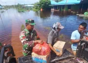 645 Kepala Keluarga di Dua Distrik di Merauke Terdampak Banjir