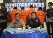 Polres Merauke Amankan Ganja Seberat 101,86 Gram Dari Empat Tersangka