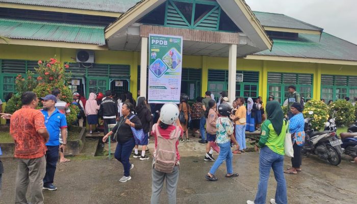 Buka PPDB Tahun 2024, SMAN 1 Mimika Hanya Siapkan Kuota 320 Siswa Baru