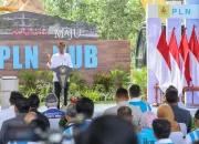 Presiden Jokowi Tandai Pembangunan PLN Hub, Pusat Ekosistem Transisi Energi dan Layanan Digital di Jantung IKN