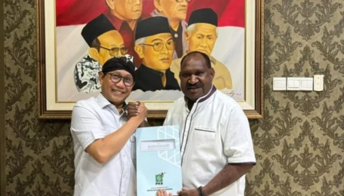 Pilkada 2024, Willem Wandik Terima Rekomendasi dari PKB Maju Pilgub Papua Tengah