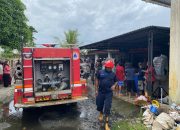Lupa Matikan Kompor, Satu Unit Rumah di Jalan Kelimutu Timika Terbakar