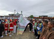Bupati Mimika John Rettob Lepas Peserta Pawai Ta’aruf Sambut MTQ XXX Tingkat Provinsi se-Tanah Papua
