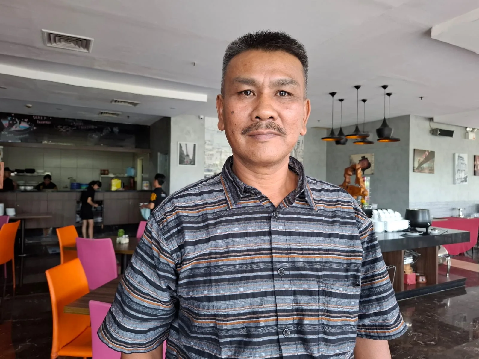 Wakil Ketua Pengurus Komisariat Federasi Pertambangan dan Energi Konfederasi Serikat Buruh Sejahtera Indonesia (PK FPE KSBSI) PT Pangansari Utama, Marbinahar Purba
