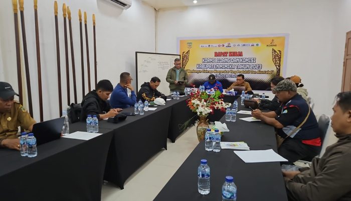 KORMI Mimika Gelar Rakor Persiapan RAKERKAB, Bahas Agenda Teknis Kegiatan dan Peran Induk Olahraga