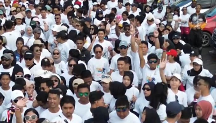 Keseruan Acara Color Run 2024 di Mimika