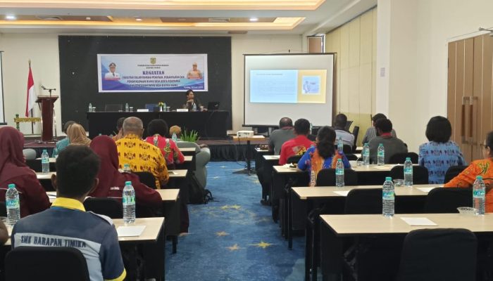 Distrik Wania Gelar Sosialisasi Penataan Tapal Batas Wilayah Kampung dan Kelurahan