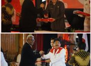Terima Duplikat Bendera Pusaka Untuk Dikibarkan 17 Agustus, Bupati John Rettob Ajak Seluruh Warga Mimika Pupuk Semangat Nasionalisme