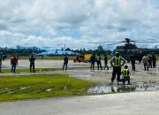 Tiga Helikopter Diberangkatkan Untuk Evakuasi Korban di Distrik Alama