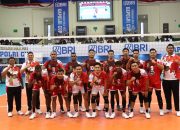 Sapu Bersih Kemenangan, Tim Bola Voli Papua Pastikan Tiket Babak Selanjutnya ke Gresik