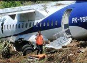 Breaking News : Pesawat Trigana Air Tergelincir di Serui, Angkut Rombongan Istri Pj. Gubernur Papua