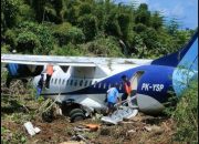 Pesawat Trigana Air Service yang Alami Kecelakaan di Bandara Serui Angkut 48 Penumpang