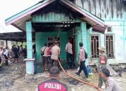Rumah Milik Personil Polres Keerom Ludes Terbakar, Kerugian Capai Rp 200 Juta