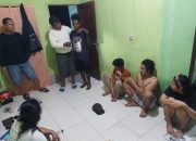 Polres Mimika Kembali Bekuk Lima Penjual Narkotika Jenis Sabu