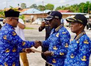 450 THK-2 Tahun 2021 di Kabupaten Mappi Terima SK Pengangkatan CPNS dan PPPK