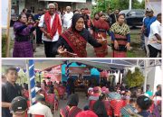 Semua Suara Warga Alor Mimika “Bungkus” Untuk Joel, Janji Setia Lewat Kain Sarung Tenun