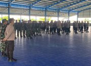 115 Personil Gabungan Dikerahkan Untuk Pengamanan Rapat Pleno di GOR Futsal