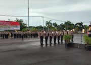 Tutup Tahun 2024, Sebanyak 66 Anggota Polres Mimika dan Yon B Brimob Polda Papua Naik Pangkat