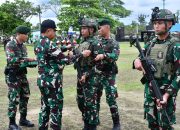 Berhasil Tewaskan Jelek Waker, 12 Prajurit TNI Satgas Yonif 323/BP Kostrad Terima Kenaikan Pangkat Luar Biasa