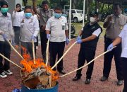 Manfaatkan CCTV Rusak, Puluhan Bungkus Ganja Dilemparkan Kedalam Lapas Narkotika Jayapura