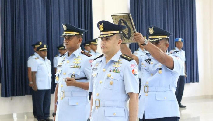 Catat Sejarah! Lanud Yohanis Kapiyau Timika Kini Dipimpin Perwira Berpangkat Kolonel