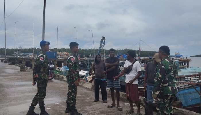 Jelang Imlek, Lanal Timika Tingkatkan Patroli Keamanan Perairan Mimika