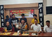 Ribuan Obat Terlarang dan Empat Tersangka Diamankan Polres Mimika