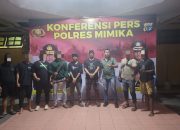 Dua Bulan Buron, Pelaku Pembacokan di Jalan Cendrawasih Timika Dibekuk Saat Jenguk Istri yang Dirawat di RSMM Timika