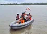 Speed Boat 40 PK Tujuan Nduga Terbalik di Muara Kali Yamas, Satu Orang Hilang
