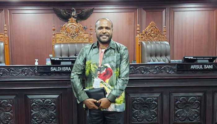 Tanggapi Dinamika Persidangan di MK, Ketua KPU Mimika : Itu Biasa, Kami Sudah Serahkan Jawaban dan Bukti Valid