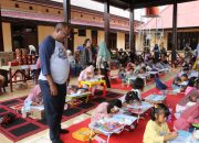 Polres Jayapura dan Alumni 97 SMA N 1 Sentani Gelar Lomba Mewarnai