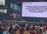 Kemenhan Sosialisasi Makan Gratis di Mimika, Lenis Kogoya: Saya Datang untuk Melihat, Mendengar, dan Membangun dengan Hati