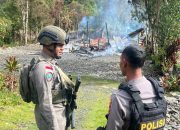 Rumah Kosong di Puncak Jaya Dibakar