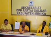 Sejarah Bagi Suku Kamoro, DPD Partai Golkar Tunjuk Primus Natikapereyau Jadi Ketua DPRK Mimika