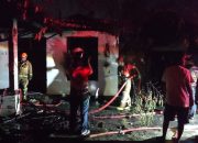 Rumah di Jalan Kartini Timika Hangus Terbakar