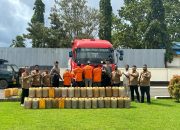 Polres Merauke Amankan Mobil Tangki BBM 10.000 Liter dan Tangkap 4 Orang