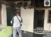 Dua Unit Rumah Terbakar di BTN Maos Sentani, Ratusan Juta Rugi