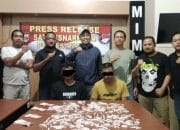 Polres Mimika Ungkap Penjualan Sabu-sabu Skala Besar, Didatangkan dari Madura