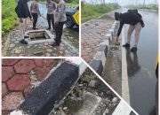 Besi Saringan Air di Sepanjang Jalan Bekas Kantor Bupati Lama – Markas Kogab SP 5 Timika Hilang Dicuri