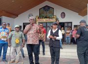 Arak-arakan Adat Suku Kamoro Warnai Prosesi Pentahbisan Uskup Timika