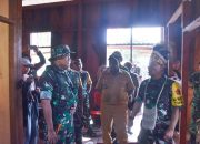 Tim Pengawasan dan Evaluasi Kasad Kunjungi Lokasi TMMD ke-124 Kodim 1710/Mimika, Serahkan Bibit dan Sarana Pertanian