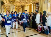 119 Jemaah Calon Haji Kabupaten Jayapura Berangkat ke Mekah dari Embarkasi Makassar