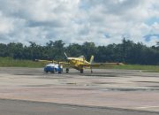 Pesawat Aman Air Alami Insiden di Bandara Mozes Kilangin Timika, Pesawat Komersial Terpaksa Mendarat di Jayapura