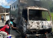 Aksi Demo di Uncen Berujung Ricuh, 4 Personel Jadi Korban, Satu Truk Polri Dibakar